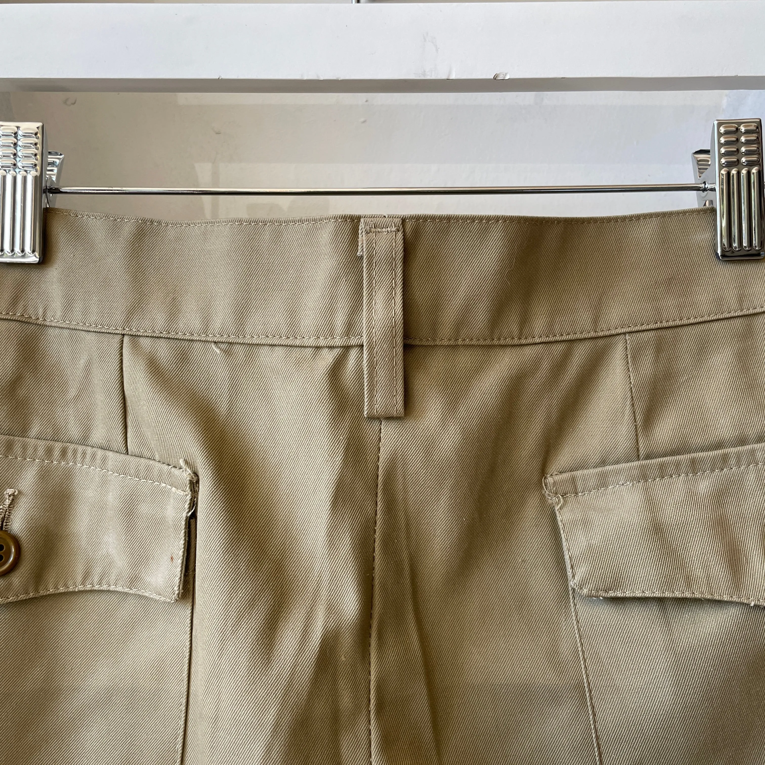 60’s Chino Khaki Shorts - 30” x 7"