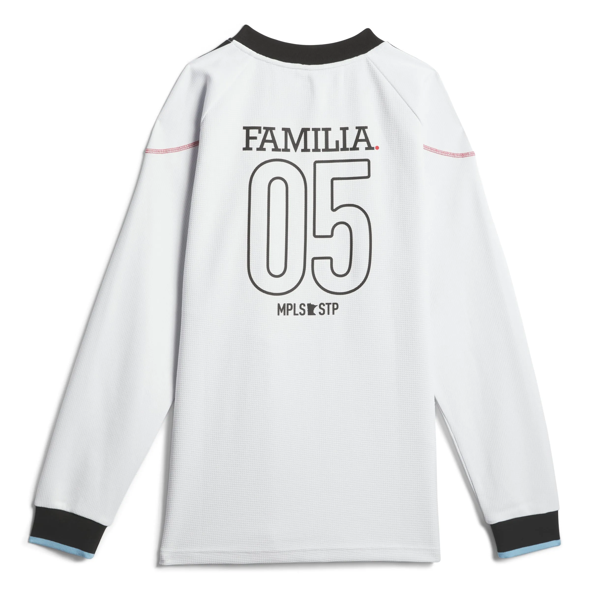 Adidas Famalia X MNUFC Thermal Longsleeve Crystal White/Core Black/Red