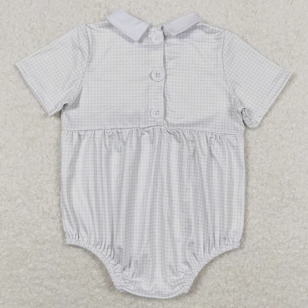 Boutique Baby Kids Rompers Short Sleeve Summer Rompers SR0598