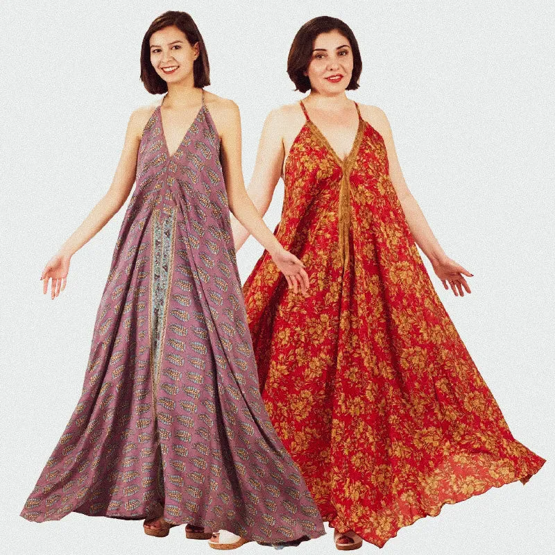 Brigit Sari Halter Dress