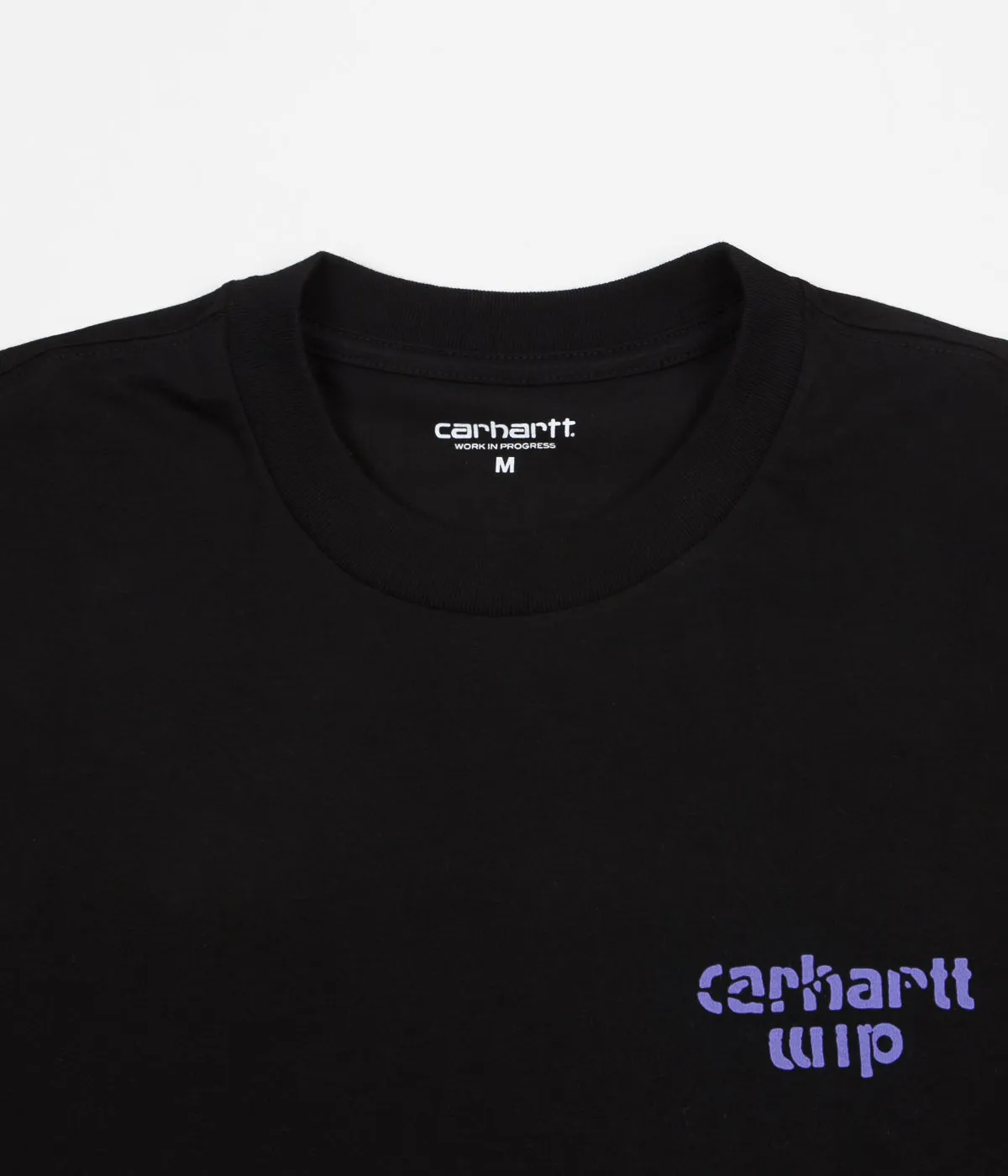 Carhartt Cut Out Long Sleeve T-Shirt - Black