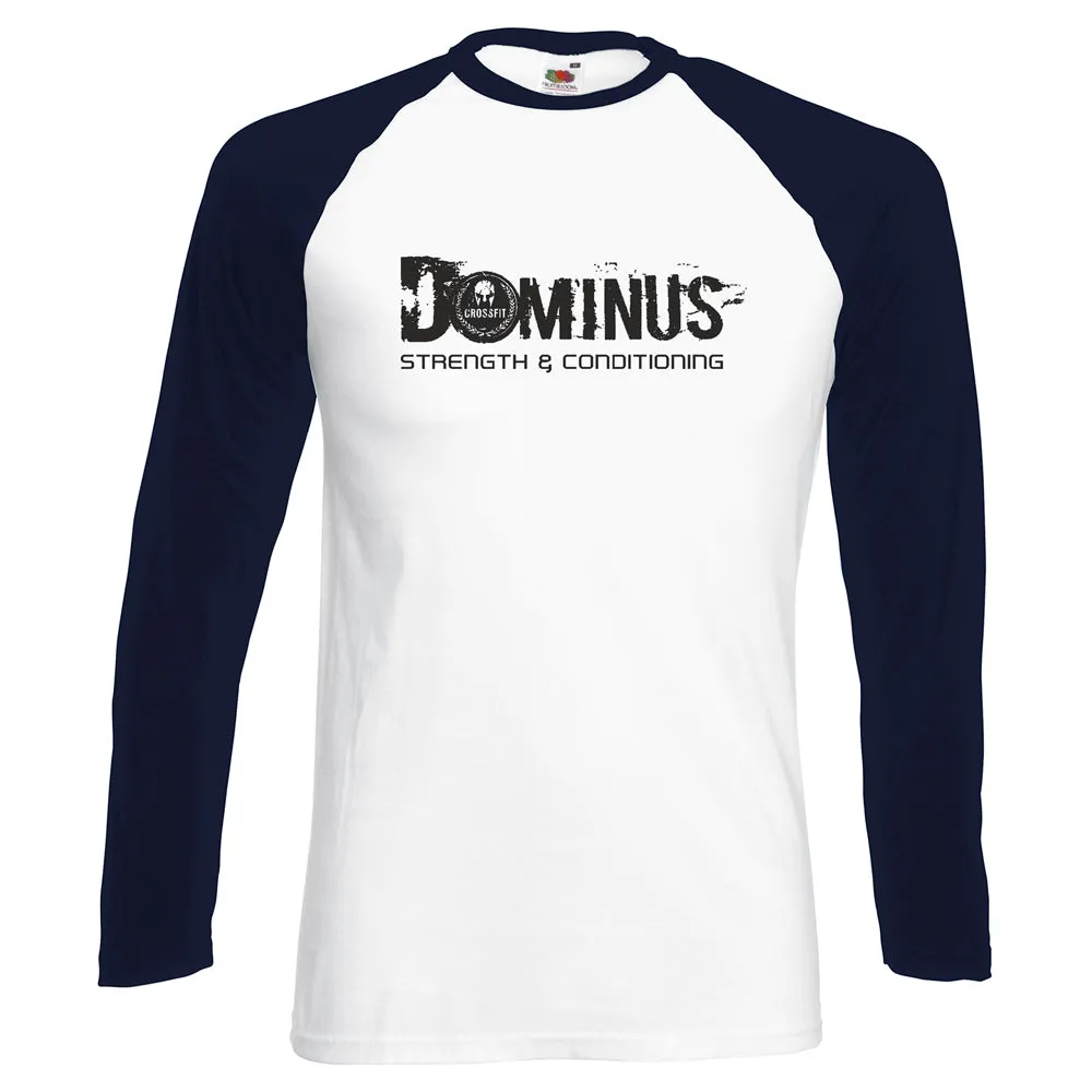 Dominus Barbell Baseball Long Sleeve T-Shirt