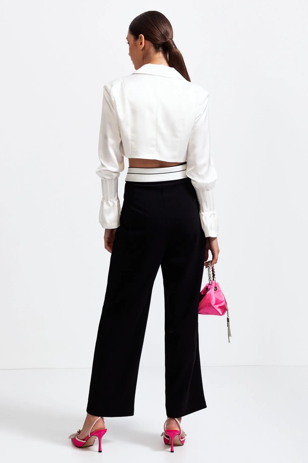Pantalon large - Noir