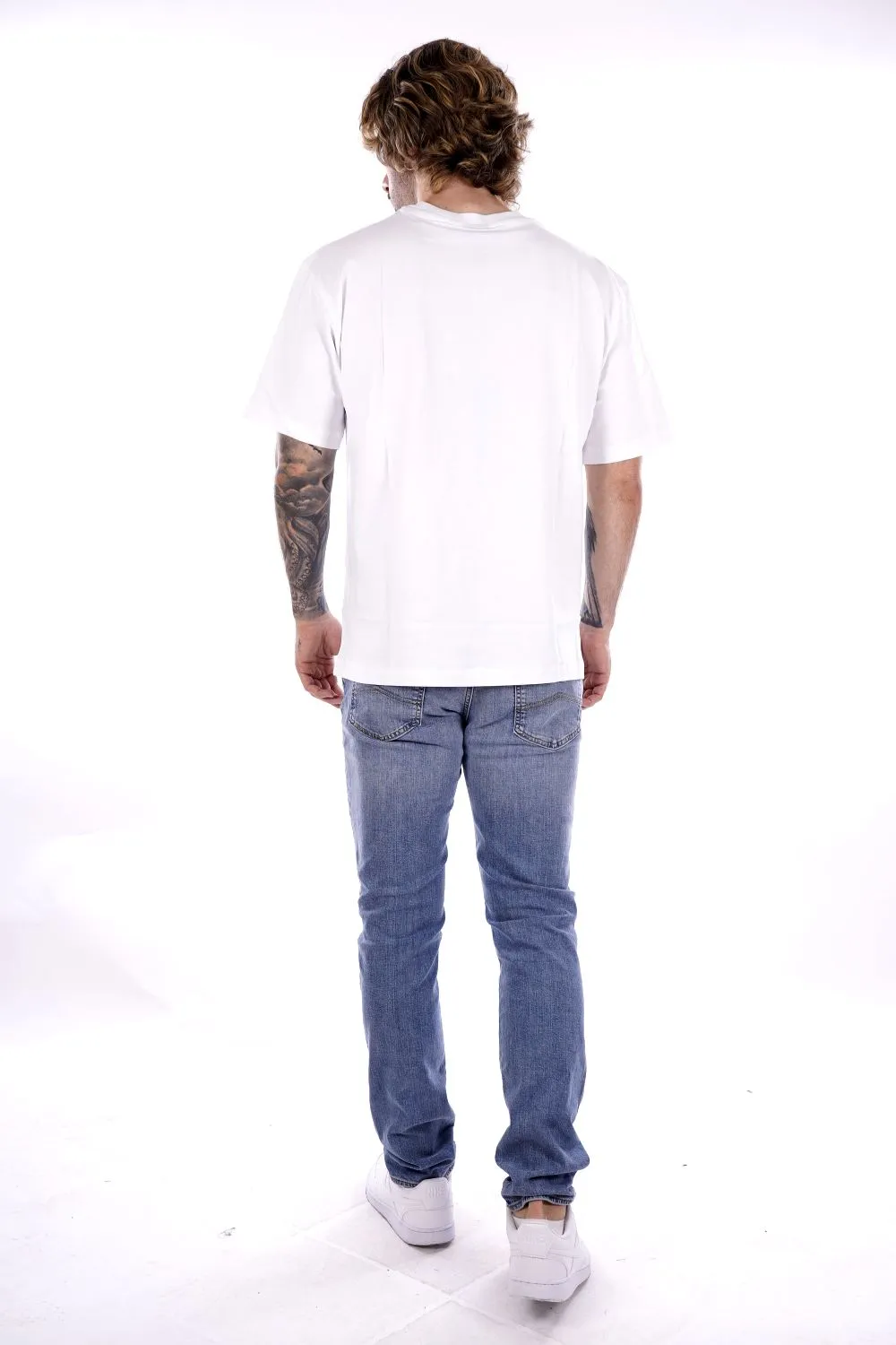 T-shirt PHARMACY INDUSTRY da Uomo - bianco PHABM00031BIANCO